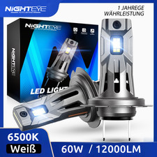 2X H7 Auto Scheinwerfer 6500K