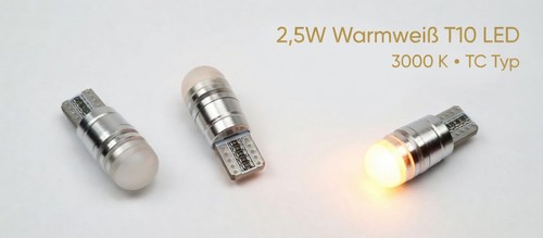 T10 led 5w - led, 3000k