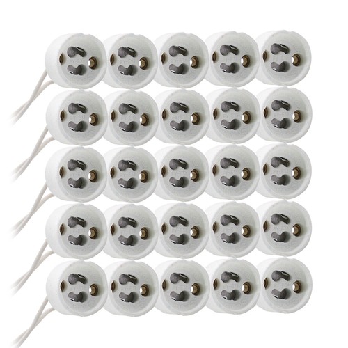 Gu10 fassungen halogen led - fassungen, halogen,
