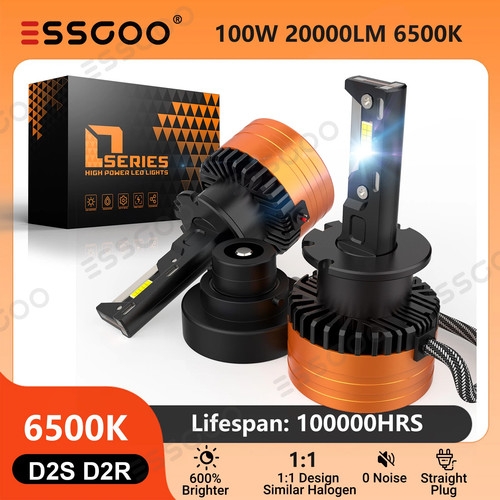 D2s d2r 6500k canbus - 2x, xenon