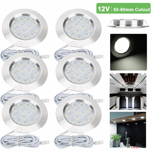 12x led einbaustrahler 12v - 1-12x,