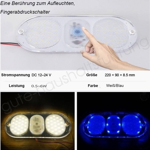 12v led innenraumleuchte - 2x,