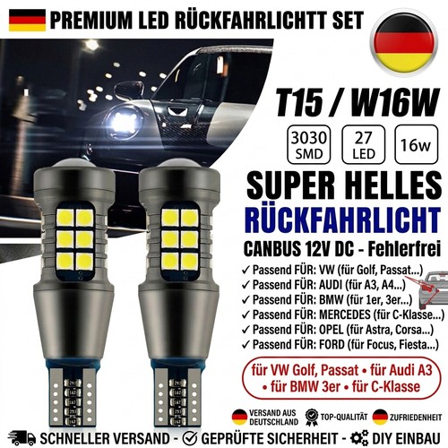 T15 w16w 921 led canbus - t15,